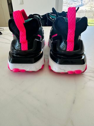 Nike React Vision Scarpe Donna Nero Rosa