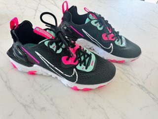 Nike React Vision Scarpe Donna Nero Rosa