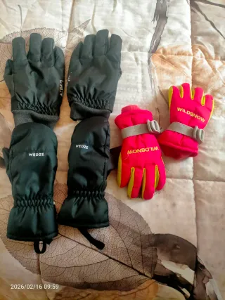 Guanti da neve Wedze e Wildsnow