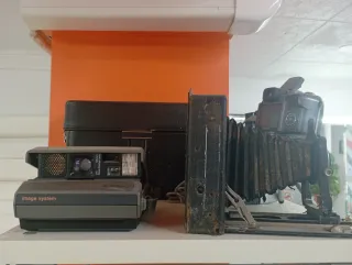 Cámaras Vintage Canon y Olympus