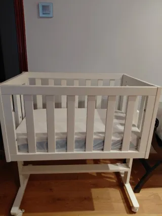 Minicuna bebé con colchon