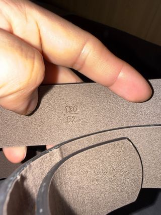 Cintura monogram marrone