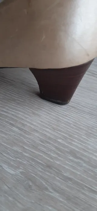 Zapatos Jaime Mascaró Talla 39 Beige/Oro