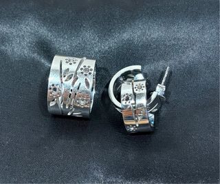 Conjunto Swatch: Anillo y Pendientes Acero