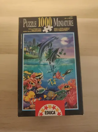 Puzzle Educa 1000 Piezas Miniatura Peces