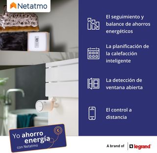 Termostato Inteligente Netatmo - NTH01-ES-EU