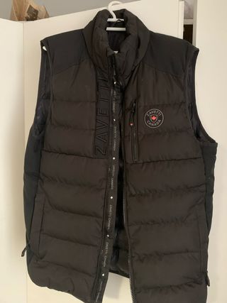 Chaleco Zavetti Canada Hombre Negro