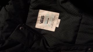 Abrigo Vans Niño Talla M Negro