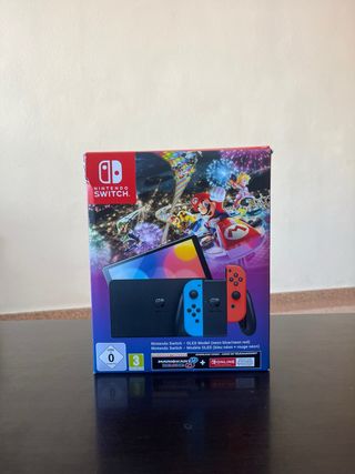 ¡NUEVA! Nintendo Switch OLED Mario Kart 8 Deluxe