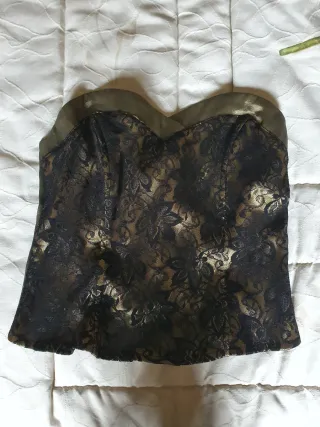 Conjunto falda y top ceremonia mujer