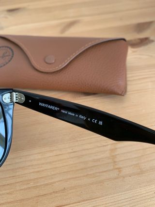 Gafas de sol Ray-Ban Wayfarer negras