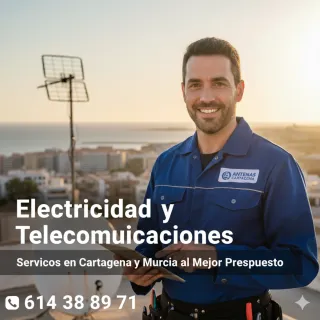 Electricista y antenista en Cartagena y pedanias