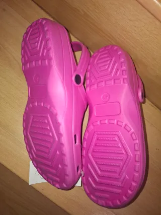 Chanclas rosas talla 41