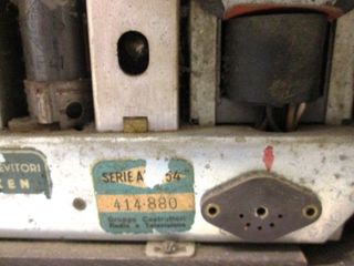 Radio Telefunken T5 Valvolare Anni '40