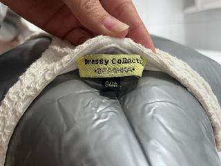 Vestido ajustado adlib ganchillo péplum Bershka