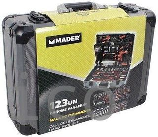 Maletín Herramientas 123 piezas - Aluminio