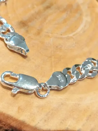 Pulsera eslabon plata 925