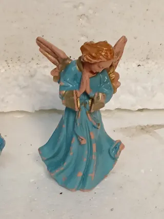 3 Angeli Presepe Vintage