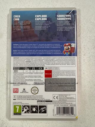 Minecraft Nintendo Switch con Pack Super Mario