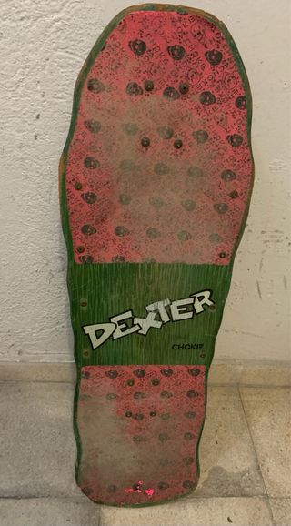 Monopatín vintage Choke Dexter