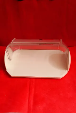 Contenitore Nutella trasparente da collezione.