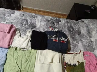 Lote Ropa Talla S/36: Pantalón, Cárdigan, Pijama