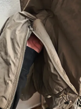 Chaqueta acolchada de Zara