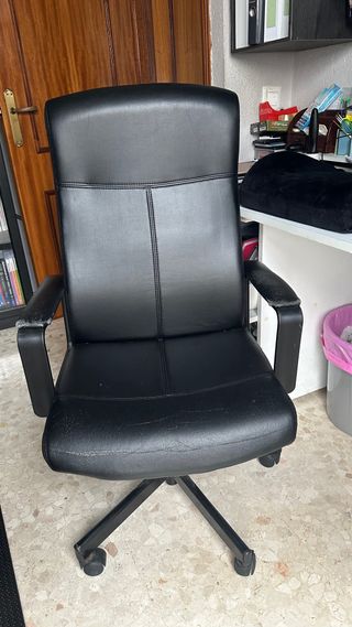Silla de oficina IKEA MILLBERGET Negra