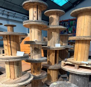 Bobinas de madera para cables