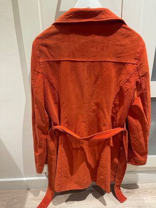Gabardina Nina Sofia Naranja Talla M