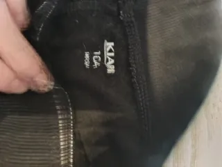 Pantalón de chándal negro. Talla 10 - 140 cms