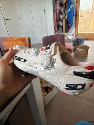 Zapatillas Ciclismo Sidi Blancas