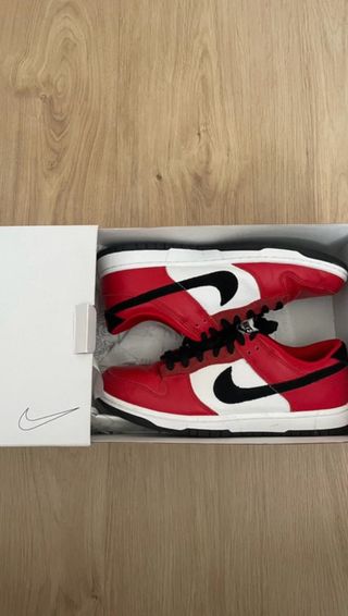 Nike Dunk Rojo Blanco