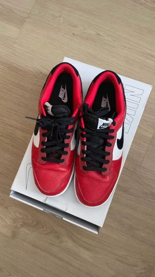 Nike Dunk Rojo Blanco