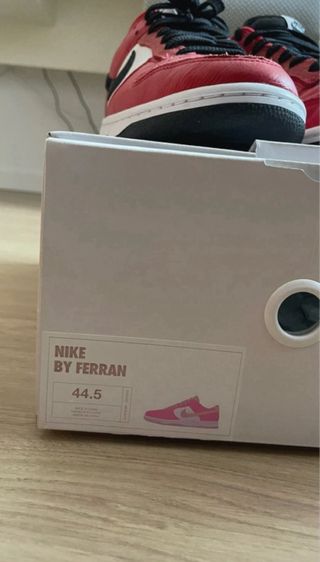 Nike Dunk Rojo Blanco