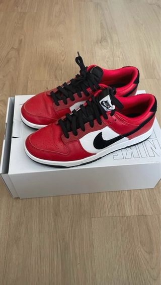 Nike Dunk Rojo Blanco