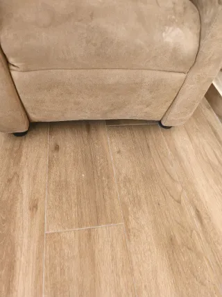 Butaca reclinable beige