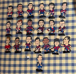 Figuritas jugadores Barça finales 90's