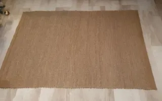 Alfombra Yute Beige/Marrón