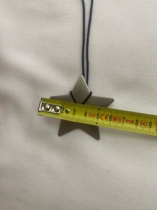 Estrelas Christian Dior Dourada e Prateada