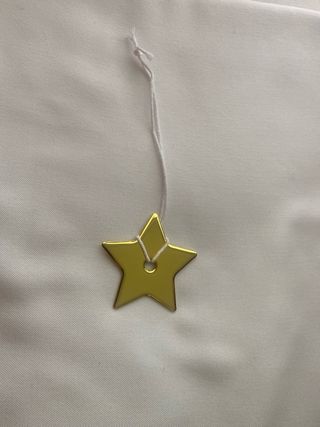 Estrelas Christian Dior Dourada e Prateada