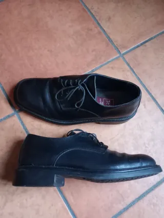 Zapatos de vestir negros hombre