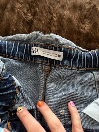 Shorts vaqueros de cintura alta