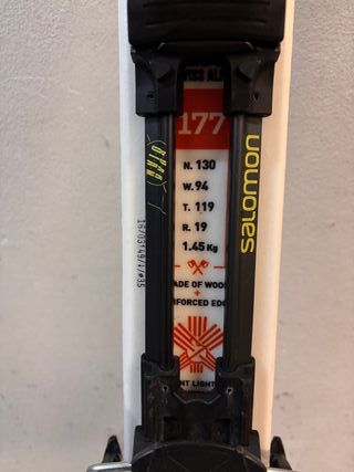 Esquís Movement Apex + Fijaciones Salomon Guardian