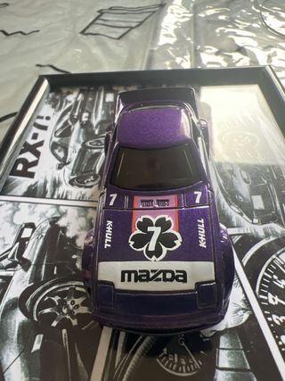 Cuadro Hot Wheels Mazda RX-7