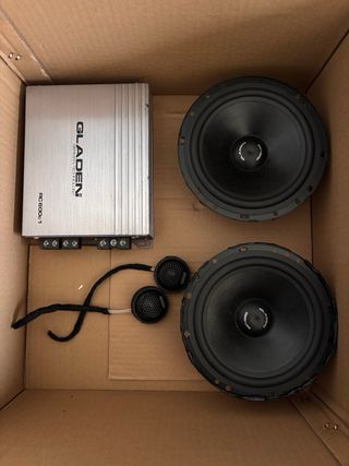 Sistema sonido SQ Gladen Mosconi