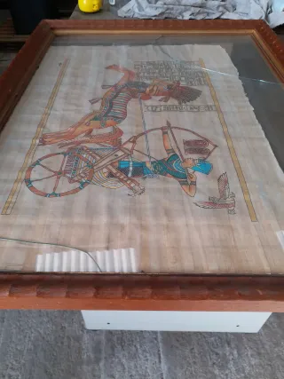 Papiro Egipcio con Certificado