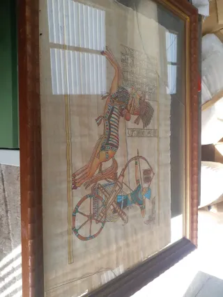 Papiro Egipcio con Certificado