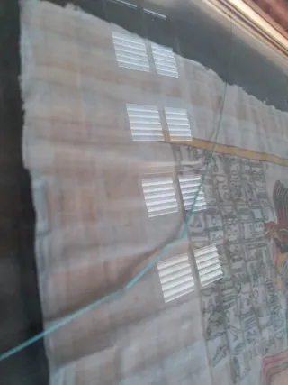 Papiro Egipcio con Certificado