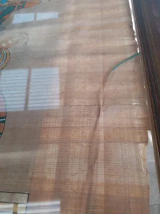 Papiro Egipcio con Certificado